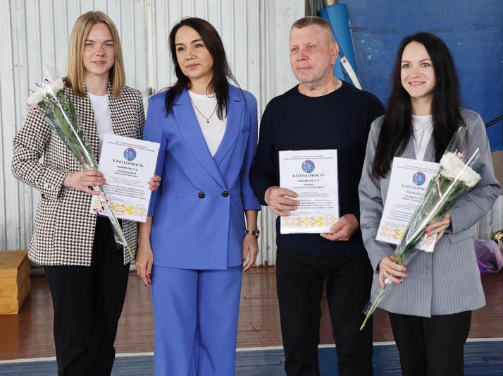 Работников спортивной отрасли и любителей спорта чествовали в Костюковичской ДЮСШ