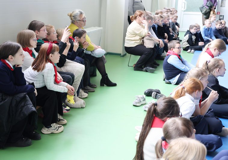 Показательные выступления юных дзюдоистов прошли в Костюковичском ФОЦ