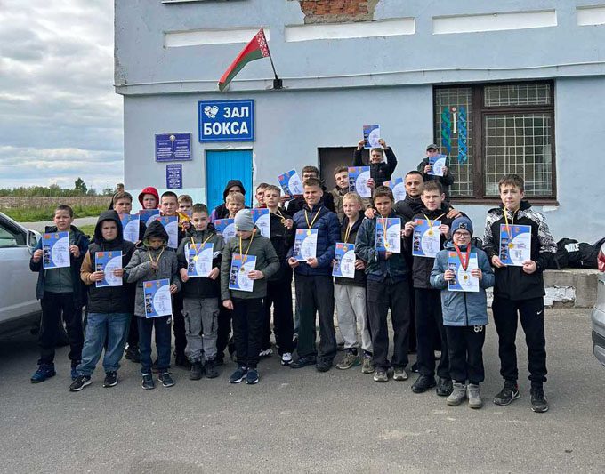 Костюковичские спортсмены пополняют копилку наград