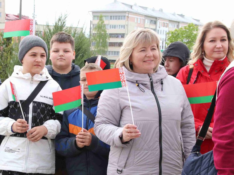 В Костюковичах прошел весенний легкоатлетический кросс