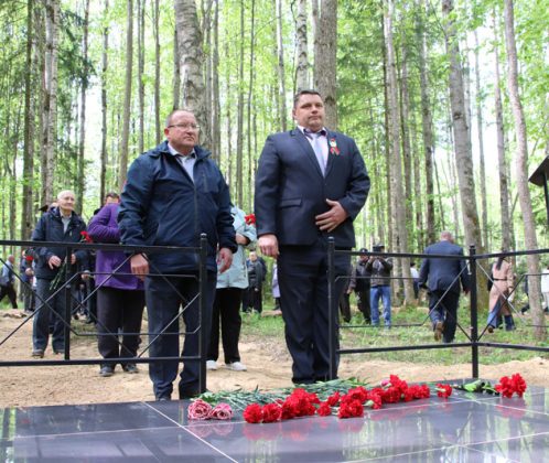 7 мая в деревне Осов открыли памятный знак в честь партизанского отряда № 45 «За Родину»