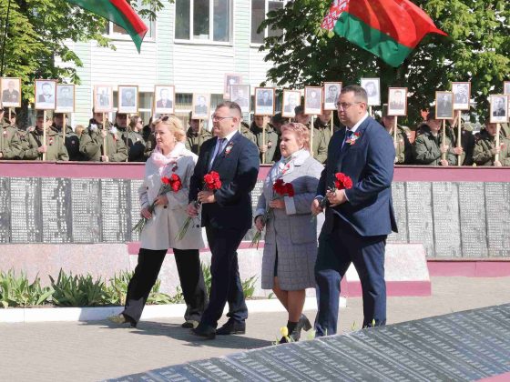 Костюковичи празднуют 80-летие Великой Победы