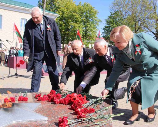 Костюковичи празднуют 80-летие Великой Победы