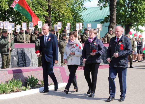 Костюковичи празднуют 80-летие Великой Победы