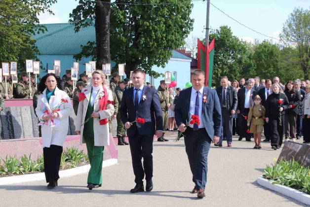 Костюковичи празднуют 80-летие Великой Победы