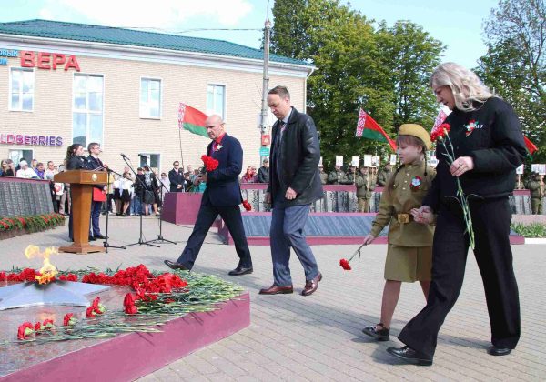 Костюковичи празднуют 80-летие Великой Победы