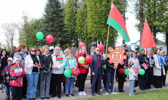 Костюковичи празднуют 80-летие Великой Победы