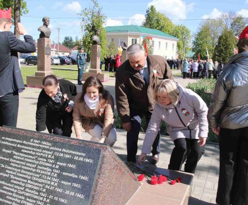 Костюковичи празднуют 80-летие Великой Победы