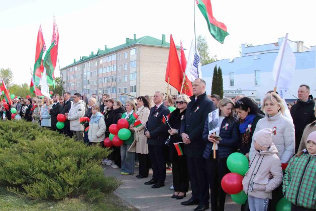 Костюковичи празднуют 80-летие Великой Победы