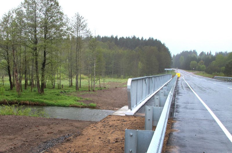 Мост через реку Жадунька открыт после капитального ремонта Мост через реку Жадунька открыт после капитального ремонта