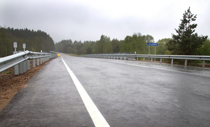 Мост через реку Жадунька открыт после капитального ремонта