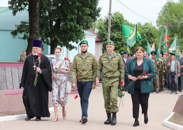 День пограничника отметили в Костюковичах