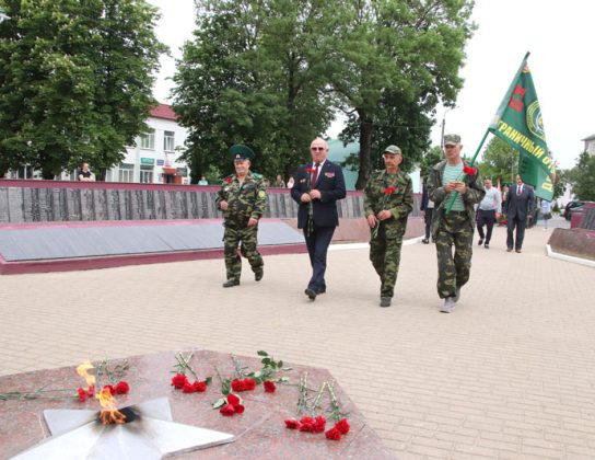 День пограничника отметили в Костюковичах
