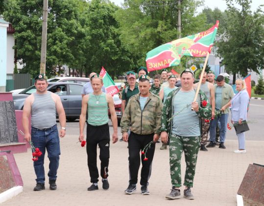 День пограничника отметили в Костюковичах