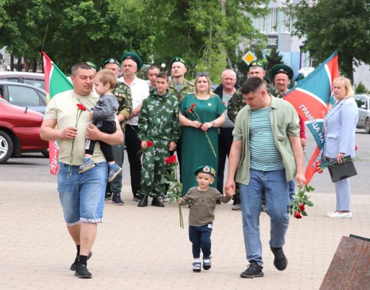 День пограничника отметили в Костюковичах