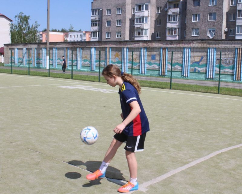Узнали, о чем мечтает юная футболистка Полина Игнатенко