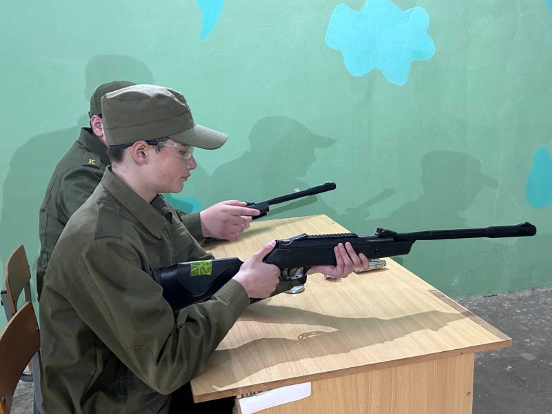 На базе РОВД прошли очередные занятия курсантов военно-патриотического клуба «Зубр»