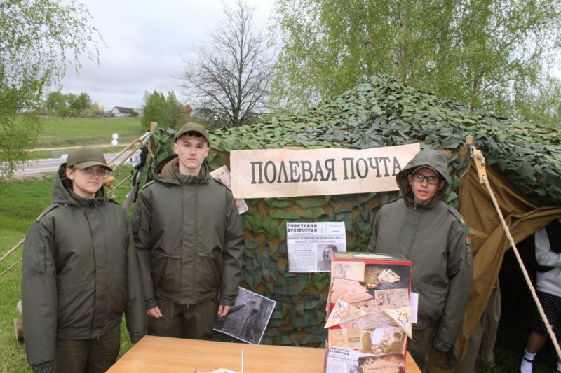 Костюковичские «зубры» приняли участие в торжественном мероприятии в деревне Гаи Костюковичские «зубры» приняли участие в торжественном мероприятии в деревне Гаи