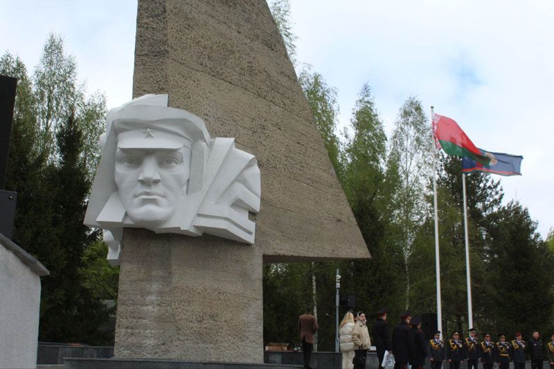 Костюковичские «зубры» приняли участие в торжественном мероприятии в деревне Гаи