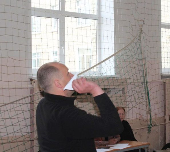 Семейный конкурс для пап и детей прошел в средней школе №2