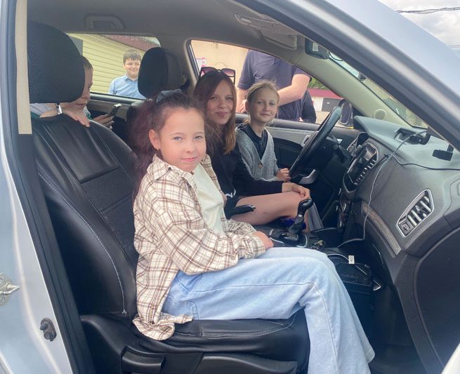 Воспитанники оздоровительного лагеря стали гостями подразделения Департамента охраны