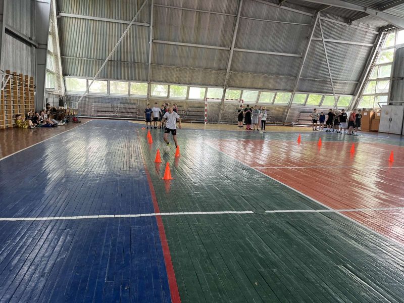 «Веселые старты» прошли в спортивно-оздоровительном лагере Костюковичской ДЮСШ