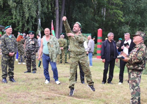 Соревнования пограничников прошли в рамках мероприятий акции "Боевой расчет"