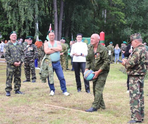 Соревнования пограничников прошли в рамках мероприятий акции "Боевой расчет"