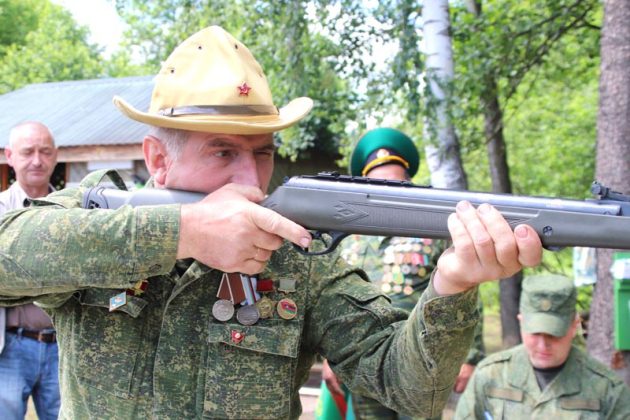 Соревнования пограничников прошли в рамках мероприятий акции "Боевой расчет"