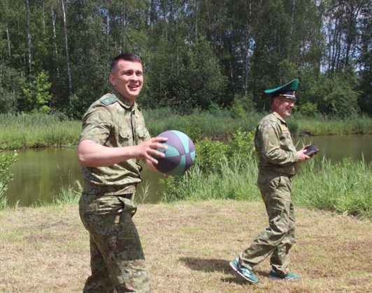 Соревнования пограничников прошли в рамках мероприятий акции "Боевой расчет"