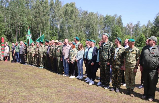 Соревнования пограничников прошли в рамках мероприятий акции "Боевой расчет"