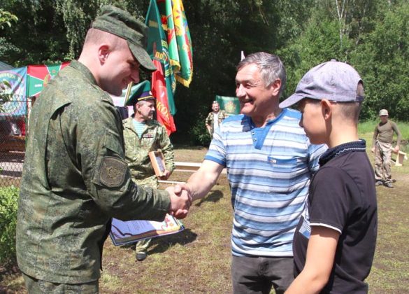 Соревнования пограничников прошли в рамках мероприятий акции "Боевой расчет"
