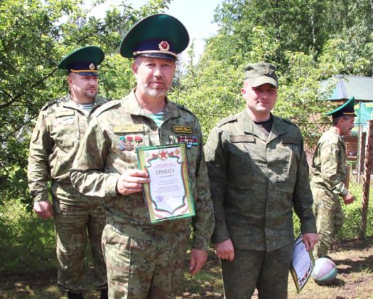 Соревнования пограничников прошли в рамках мероприятий акции "Боевой расчет"