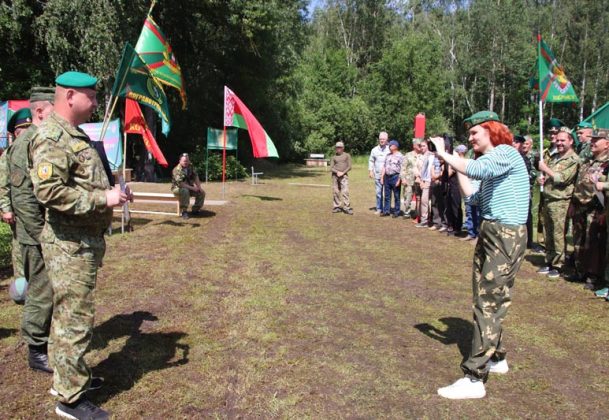 Соревнования пограничников прошли в рамках мероприятий акции "Боевой расчет"