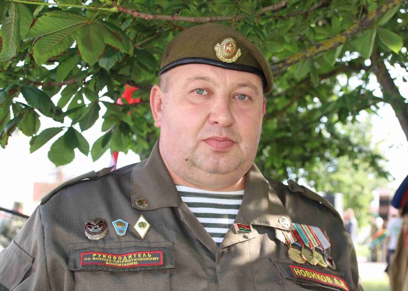 Участники акции памяти «Боевой расчет» посетили выставку оружия времен Великой Отечественной войны