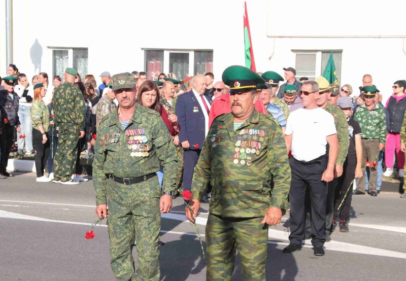 Патриотическая акция памяти «Боевой расчет» прошла в Костюковичах Патриотическая акция памяти «Боевой расчет» прошла в Костюковичах