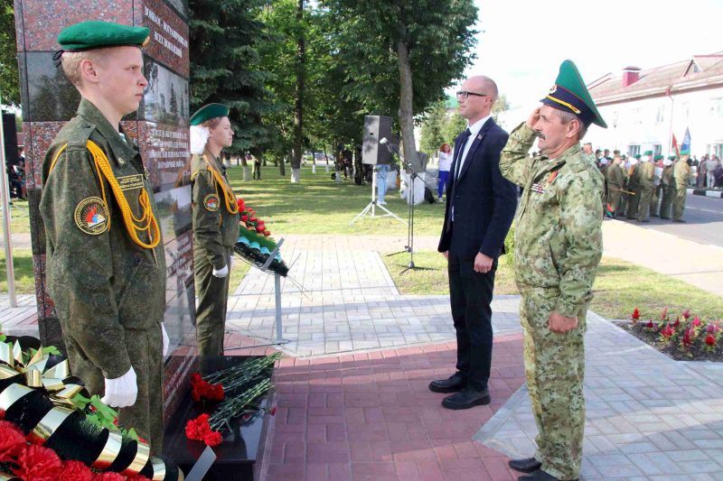 Патриотическая акция памяти «Боевой расчет» прошла в Костюковичах Патриотическая акция памяти «Боевой расчет» прошла в Костюковичах