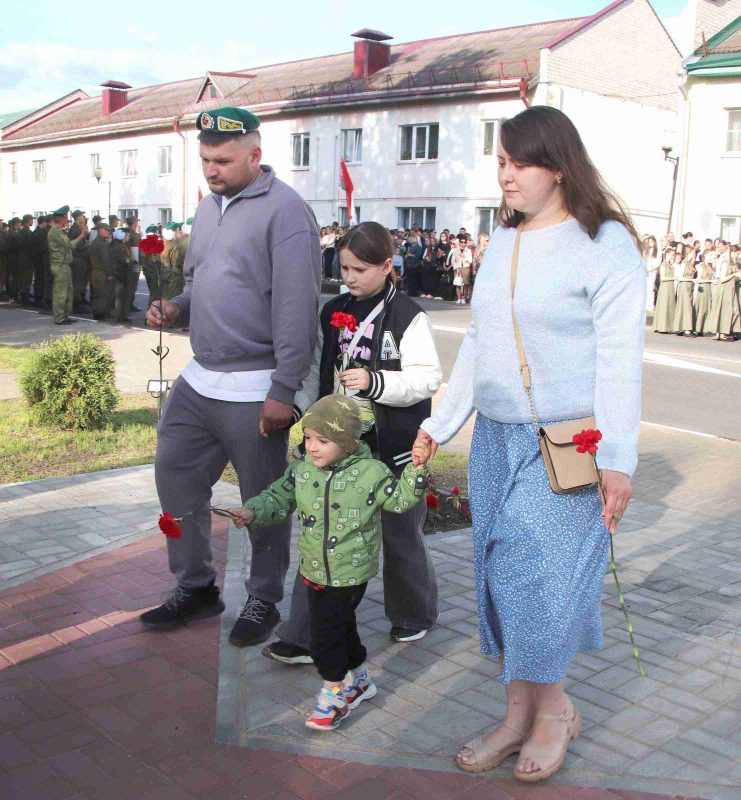 Патриотическая акция памяти «Боевой расчет» прошла в Костюковичах Патриотическая акция памяти «Боевой расчет» прошла в Костюковичах