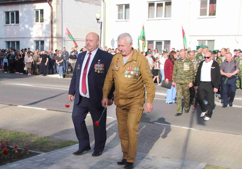 Патриотическая акция памяти «Боевой расчет» прошла в Костюковичах Патриотическая акция памяти «Боевой расчет» прошла в Костюковичах