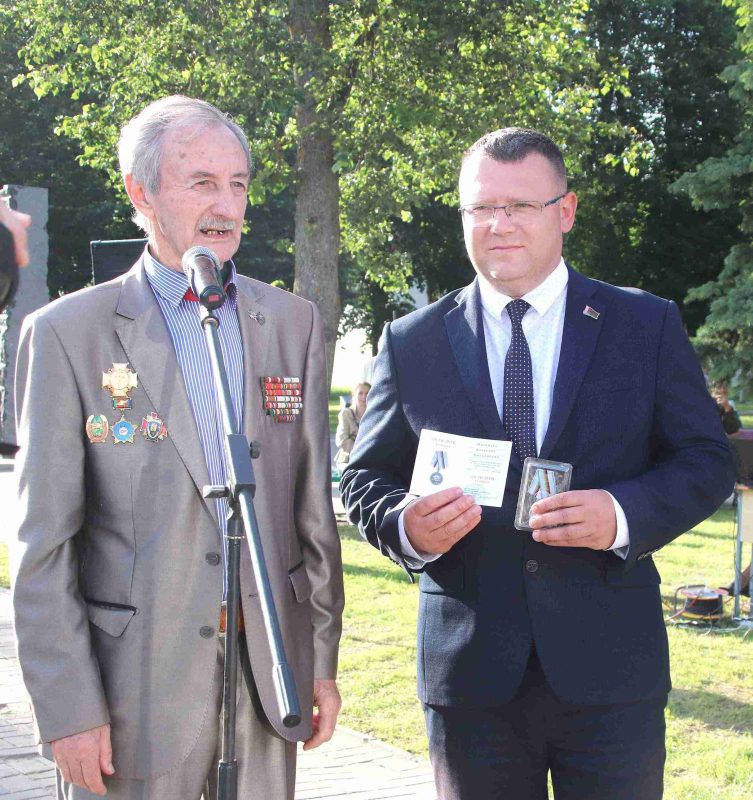 Патриотическая акция памяти «Боевой расчет» прошла в Костюковичах Патриотическая акция памяти «Боевой расчет» прошла в Костюковичах