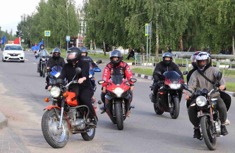 Только вперед! Как прошел молодежный мотопробег Только вперед! Как прошел молодежный мотопробег