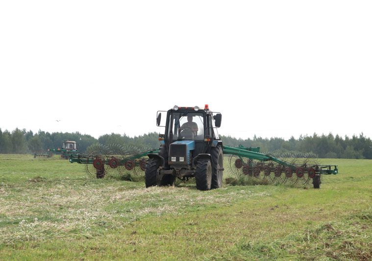 Уборка трав и заготовка сенажа в хозяйствах района идет по плану Уборка трав и заготовка сенажа в хозяйствах района идет по плану