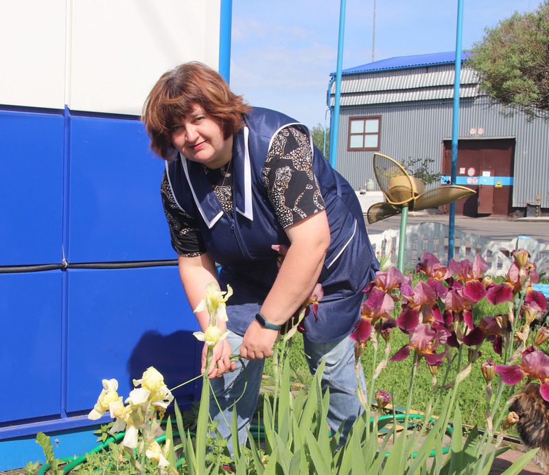 Ухоженная территория, малые архитектурные формы, красивый дизайн - все это создано руками работников Могилеввторчермета