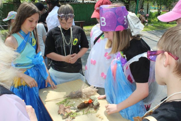 Экомода и Экогерои: в районной гимназии и Костюковичском ЦДТ 5 июня креативно отметили Всемирный день защиты окружающей среды