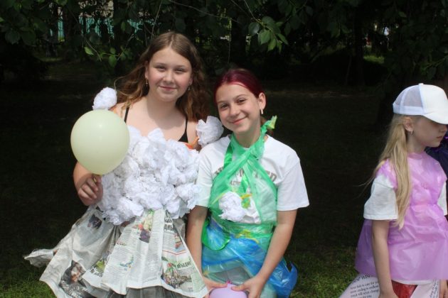 Экомода и Экогерои: в районной гимназии и Костюковичском ЦДТ 5 июня креативно отметили Всемирный день защиты окружающей среды