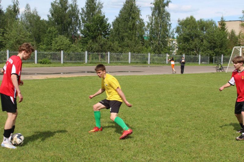 Три игры без поражений на счету костюковичских футболистов Три игры без поражений на счету костюковичских футболистов