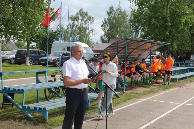 Три игры без поражений на счету костюковичских футболистов Три игры без поражений на счету костюковичских футболистов