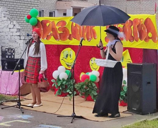 В Новых Самотевичах прошел "Праздник в стране детства"