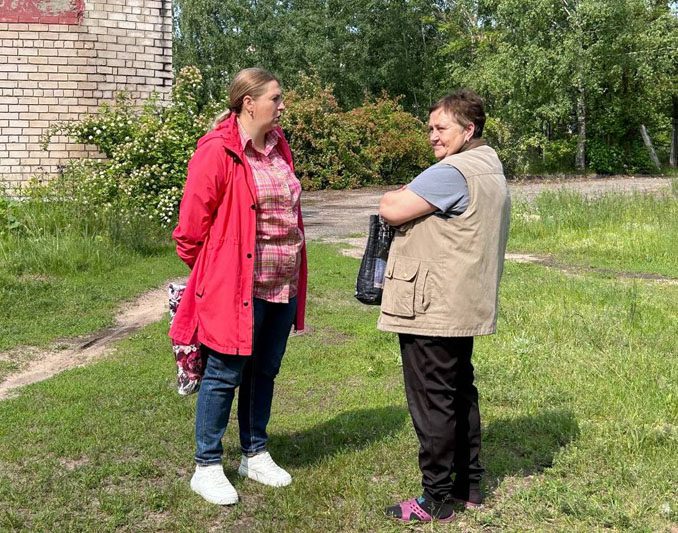 Куда привезли "Заботу" в первый месяц лета