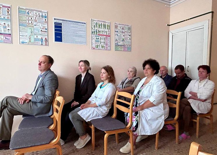 Информационная группа Ларисы Герасимовой встретилась с трудовыми коллективами